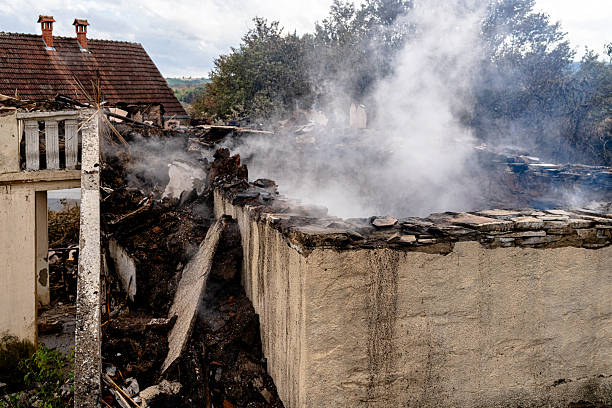 Professional Emergency Fire Cleanup technician working in North Fort Myers, FL